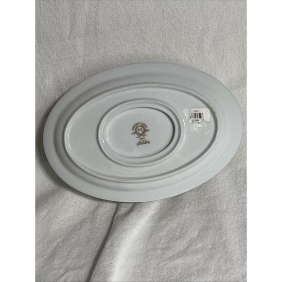 GRAVY BOAT WITH UNDERPLATE Noritake “Vienna” - Picture 5 of 7